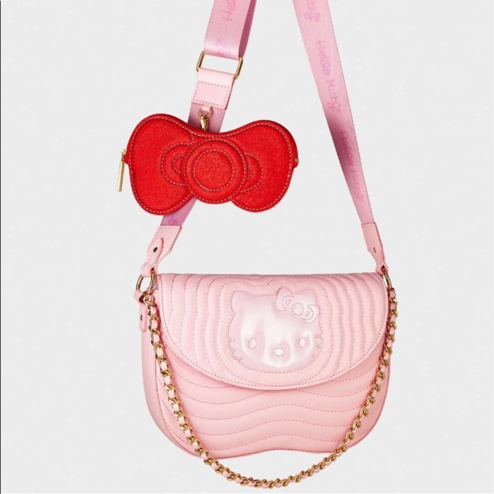 Hello Kitty pink quilted crossbody Danielle Nicole